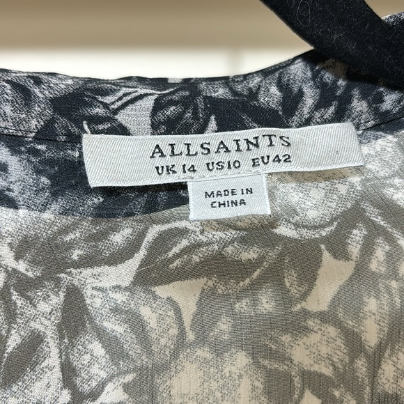 Allsaints sheet maxi dress - Picture 4 of 4